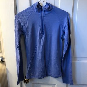 Smartwool | Periwinkle 150 Weight 1/4 Zip Mockneck
